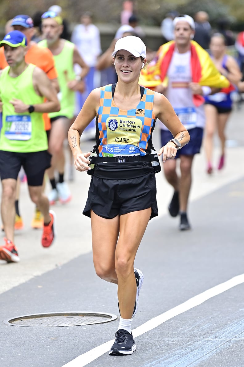 Claire Holt Ran in the 2022 NYC Marathon