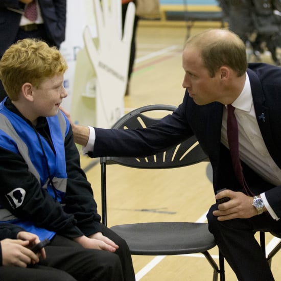 Prince William Visits School in Hammersmith September 2015