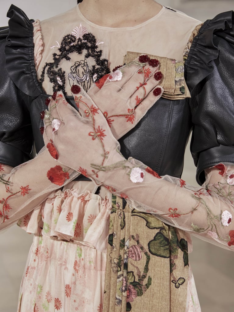 Simone Rocha Autumn 2021 Features Patchwork and Regencycore