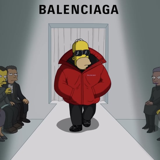 Balenciaga Debuts Its Own Simpsons Episode on the PFW Runway