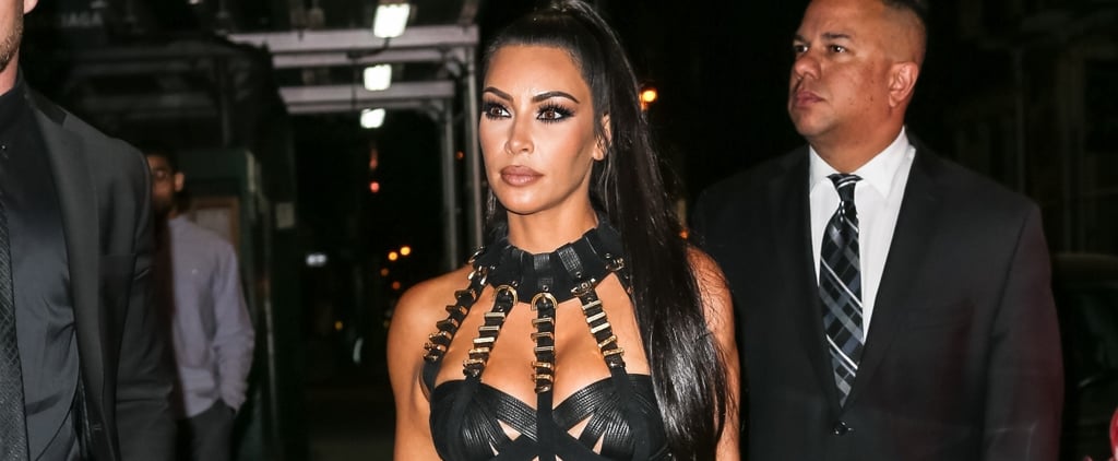 Kim Kardashian Versace Met Gala Afterparty Dress