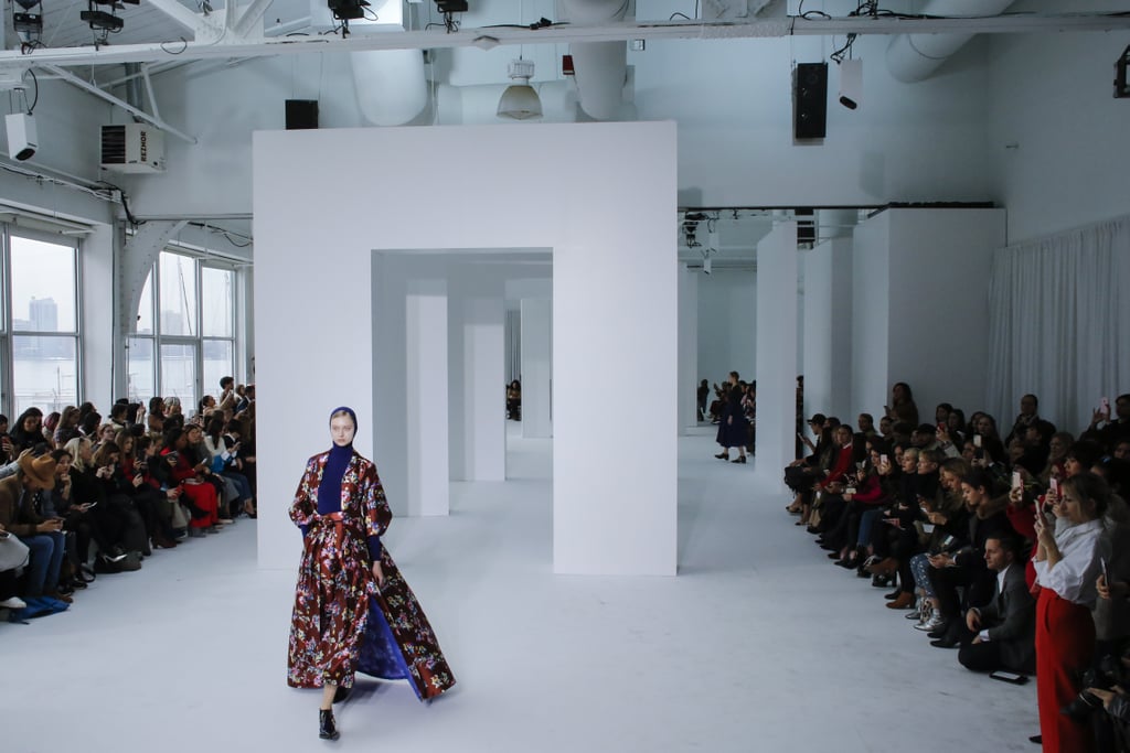 Models Walked Through Archways, Allowing Everyone to Zoom In on Their Looks