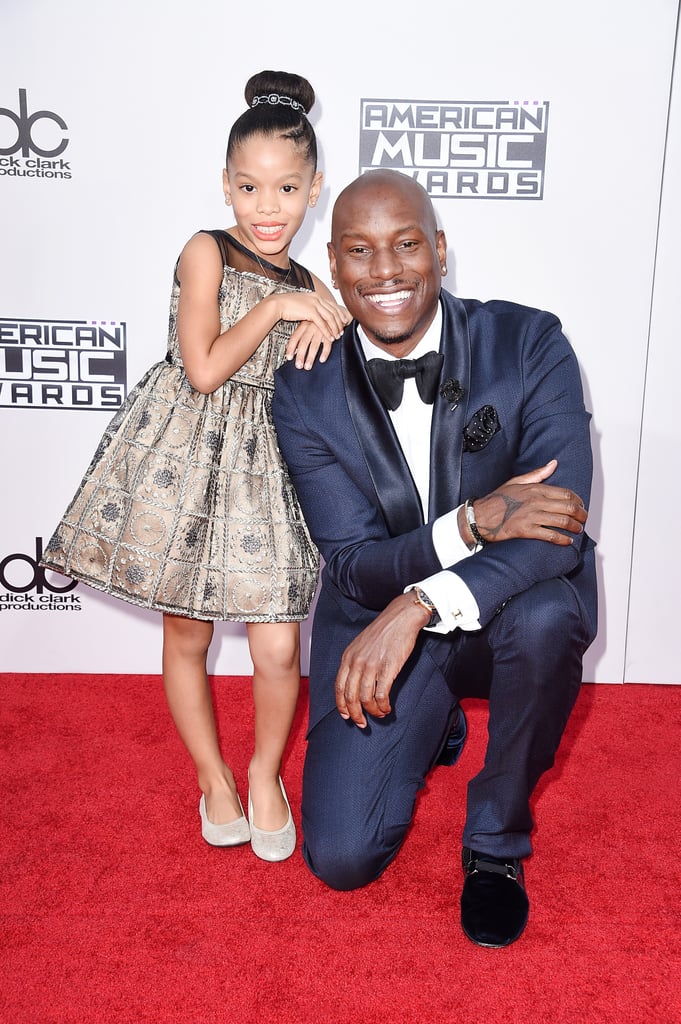 Tyrese Gibson at the American Music Awards 2015