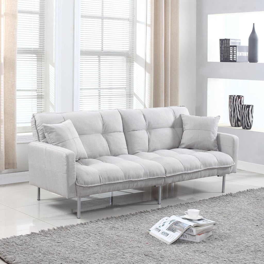 Latitude Run Winslow Modern Plush Tufted Convertible Sofa