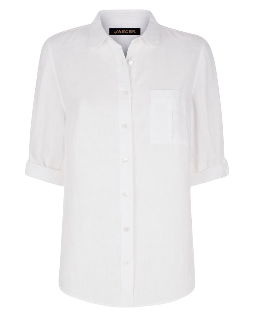 Jaeger Linen Classic Blouse ($100)