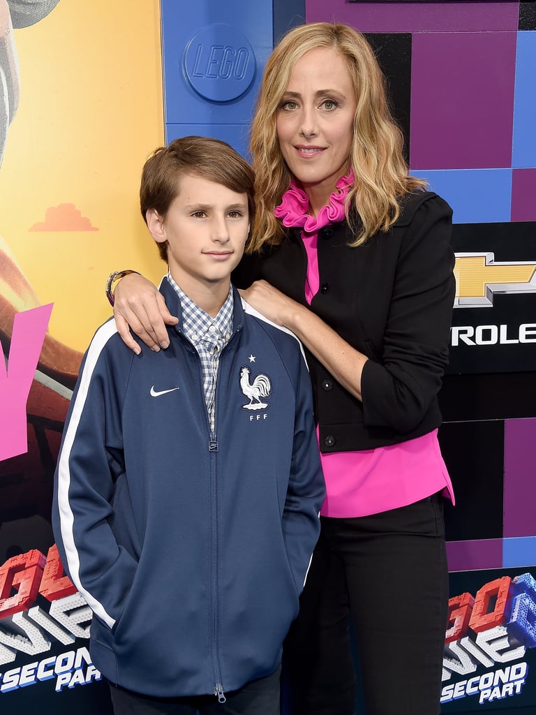 Pictured: Kim Raver and son Leo Kipling Boyer