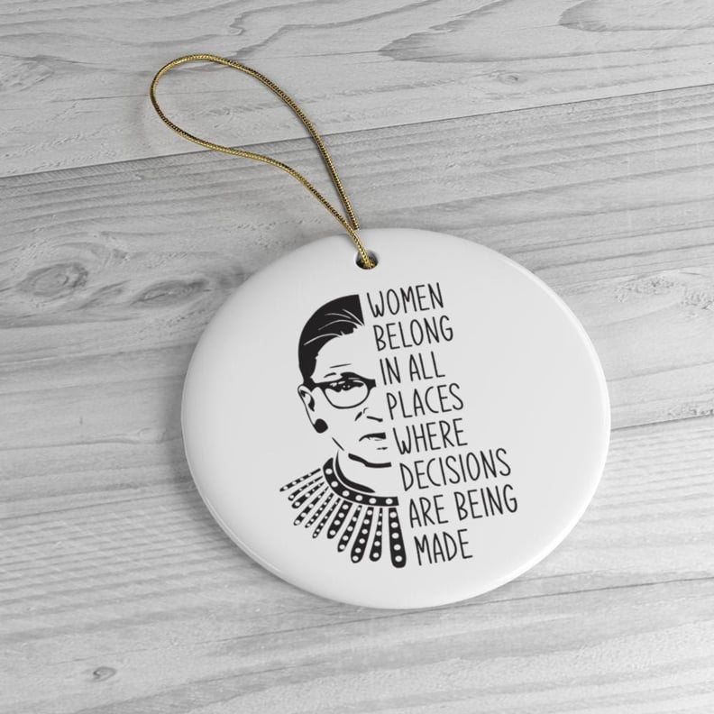 Ruth Bader Ginsburg Ornament