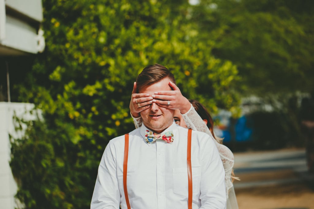Trendy Palm Springs Wedding