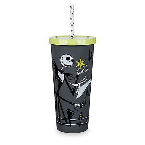 Nightmare Before Christmas Tumbler With Straw