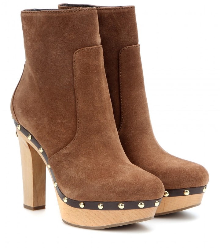 Michael Michael Kors Suede Ankle Boots