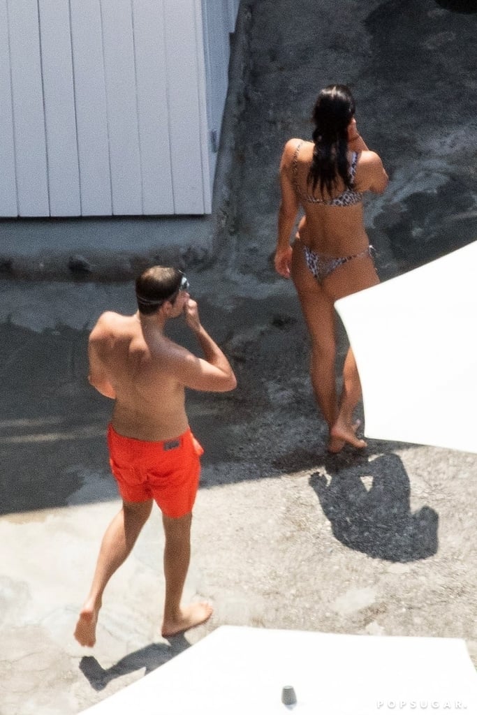 Bradley Cooper and Irina Shayk on the Beach in Italy 2018