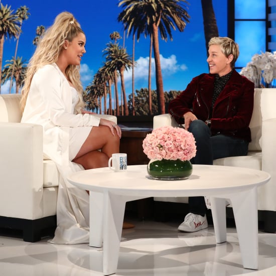 Khloe Kardashian on The Ellen DeGeneres Show January 2018