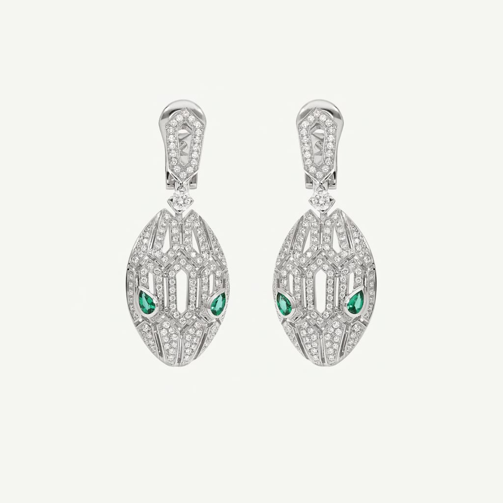 Shop similar: Bulgari Serpenti Earrings