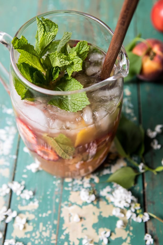 Strawberry Peach Sweet Tea