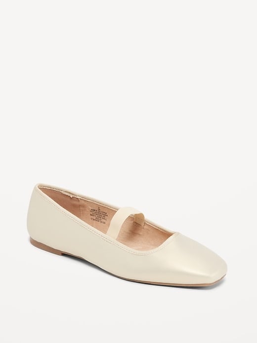 Old Navy Mary Jane Square-Toe Ballet Flats