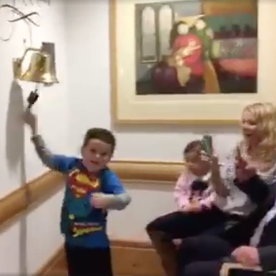 Little Boy Celebrates the End of His Chemotherapy
