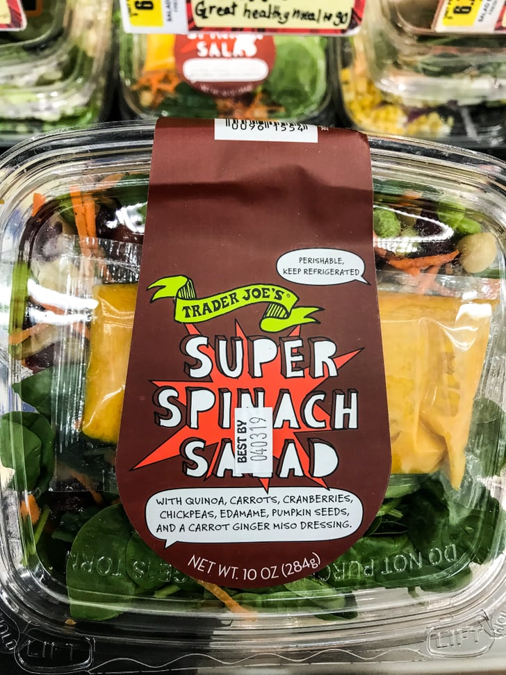 Super Spinach Salad (4) Best Trader Joe's Salads 2019 POPSUGAR