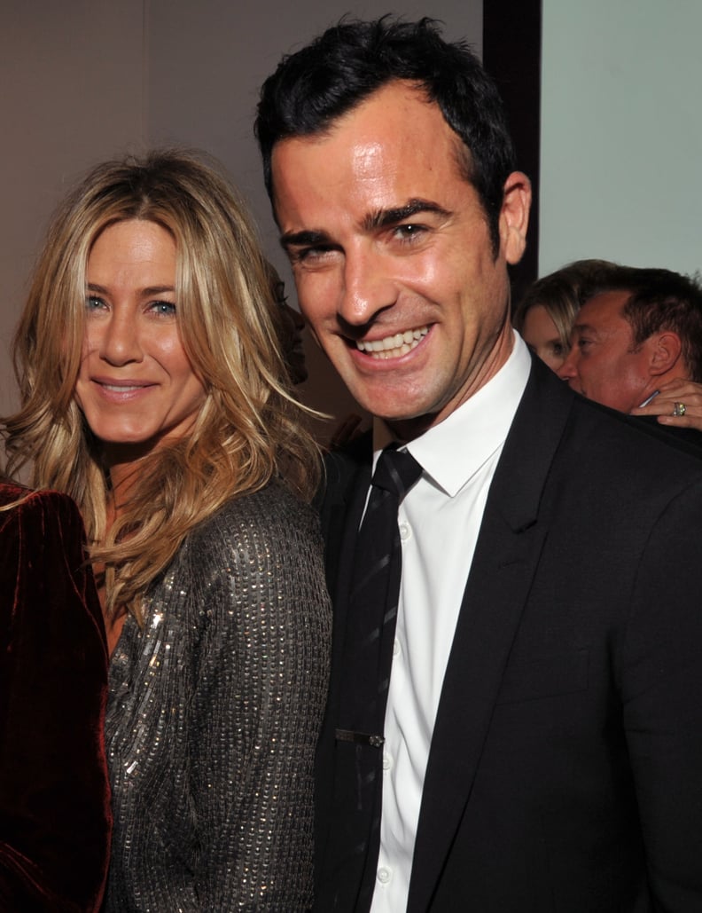 Jennifer Aniston and Justin Theroux in 2011