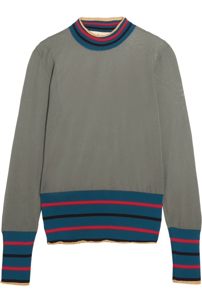 Marni Metallic-Trimmed Sweater