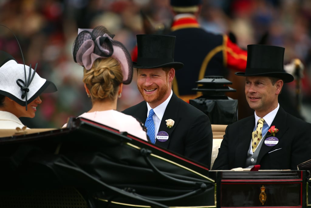 Prince Harry and Meghan Markle at Royal Ascot 2018