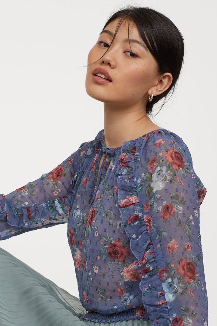 airy blouse