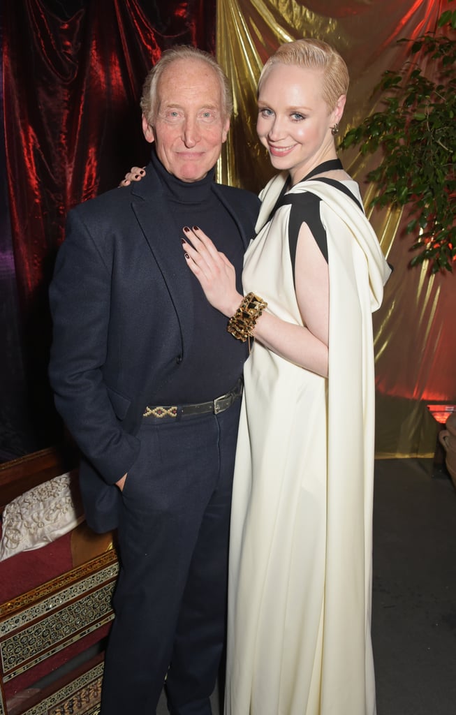 Charles Dance and Gwendoline Christie