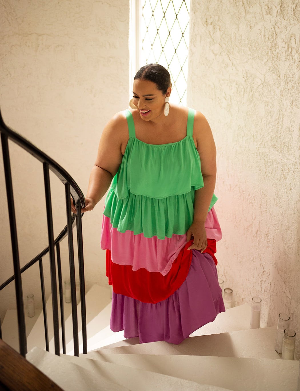 Catherines Spring/Summer Trends: Vibrant Tops and Embellished Capris  Plus  size fashion, Plus size summer fashion, Summer outfits for teens