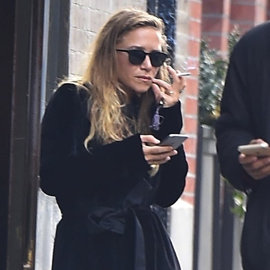Mary-Kate Olsen Smoking in NYC December 2015 | Pictures