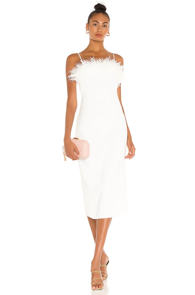 Shop: White Feather Dress