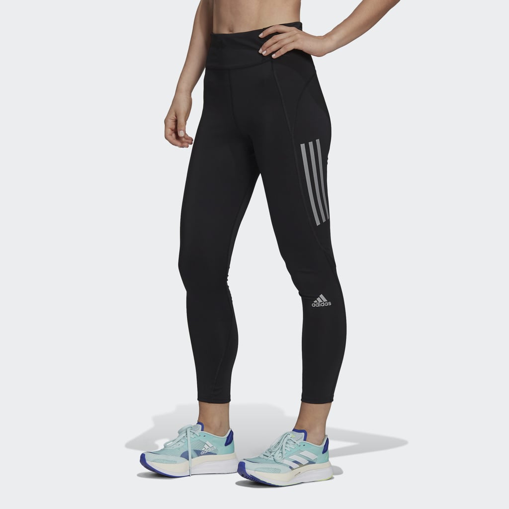 Adidas Own The Run Block 7/8 Recycled Running Leggings