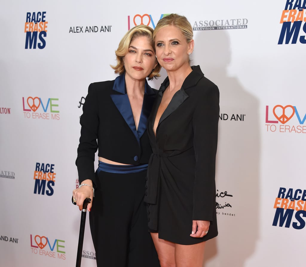 Selma Blair Sarah Michelle Gellar at Race to Erase MS 2019