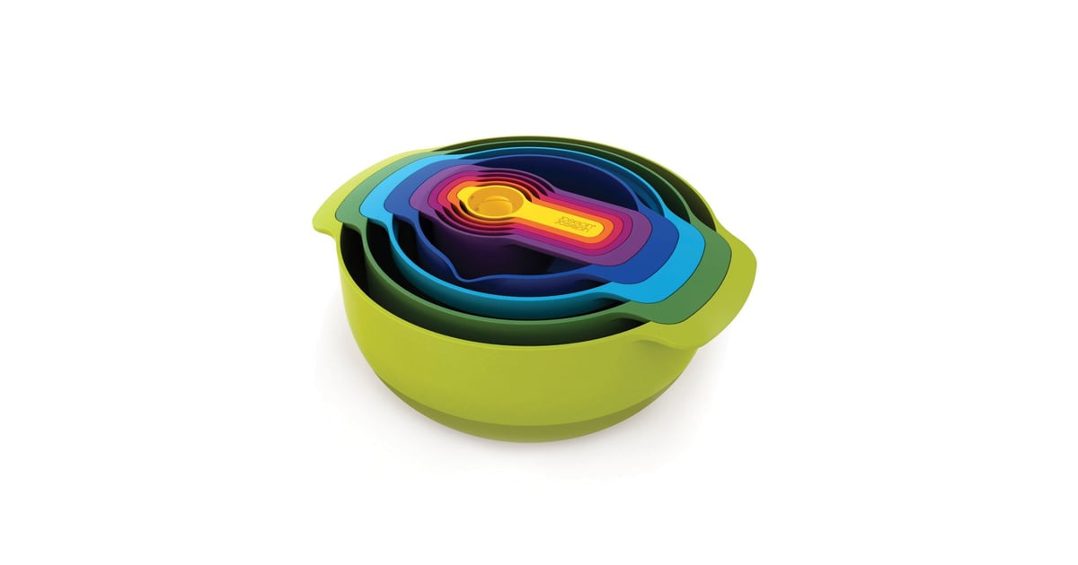 Colorful Mixing Bowl and Measuring Cup Set Lisa Frank Kitchen
