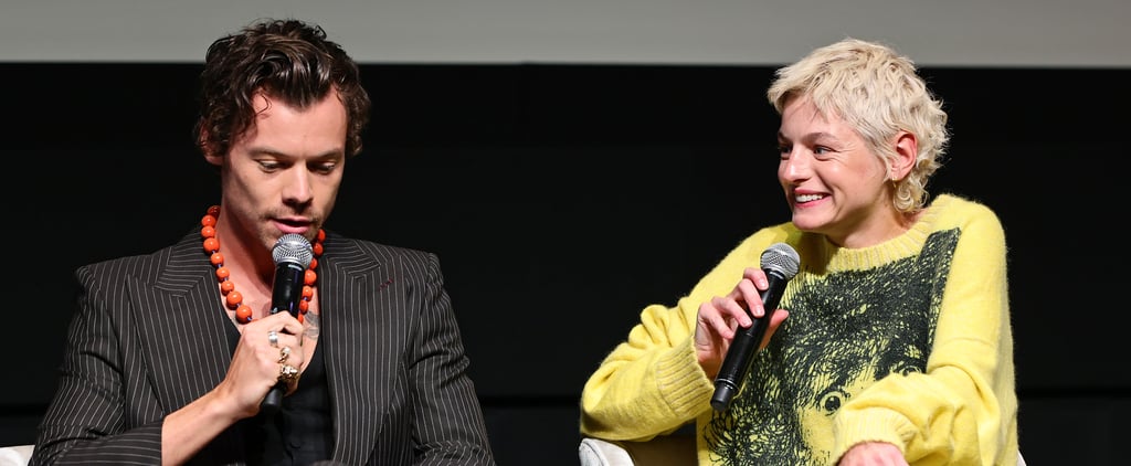 Emma Corrin and Harry Styles at Toronto Film Festival