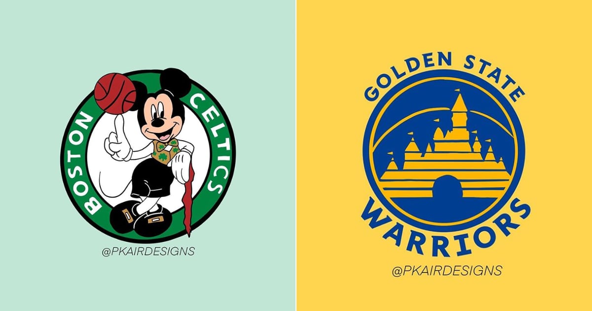 These Disney-inspired NBA logos are so good 