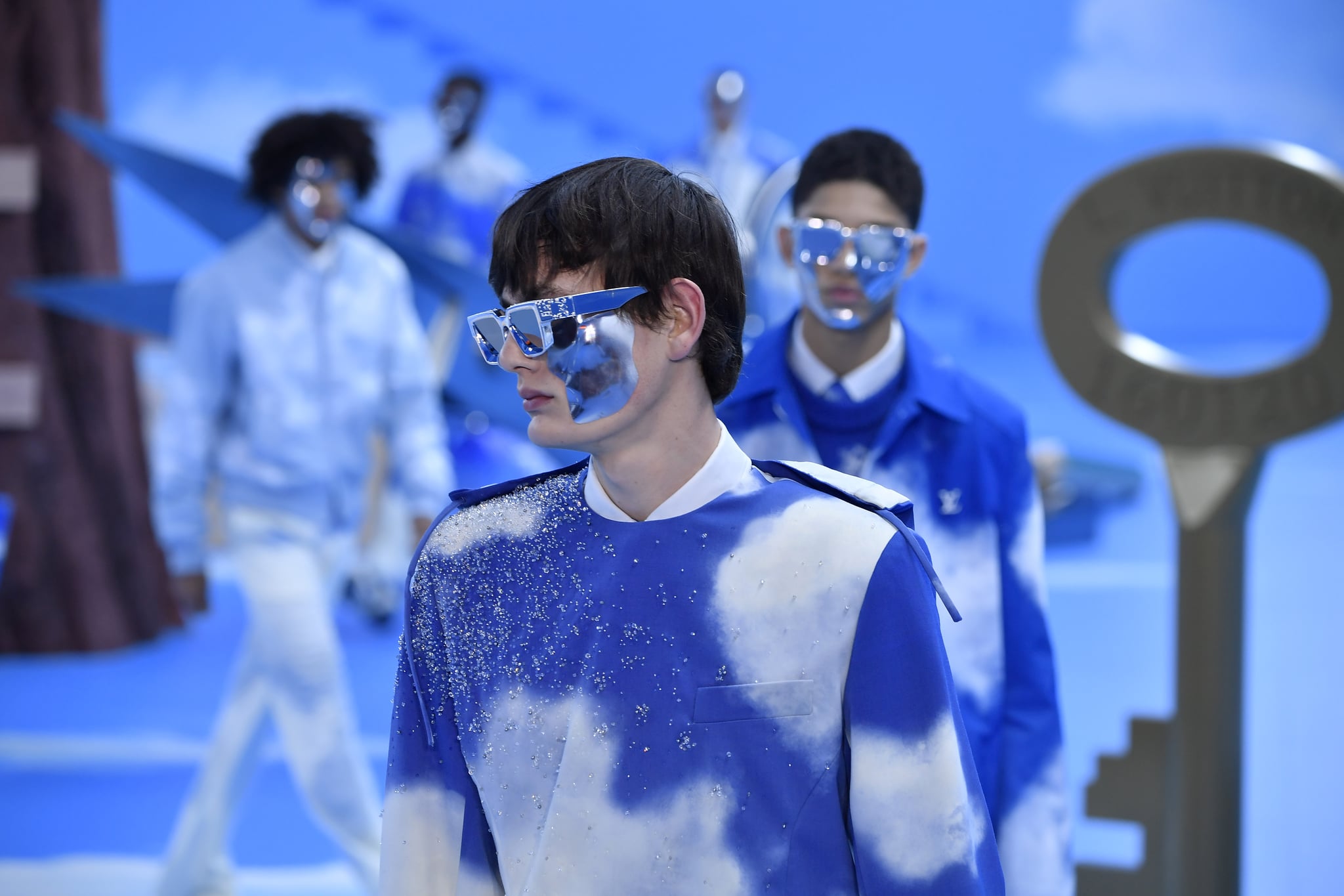 Louis Vuitton Cloud Accessories at the 2020 Menswear Show