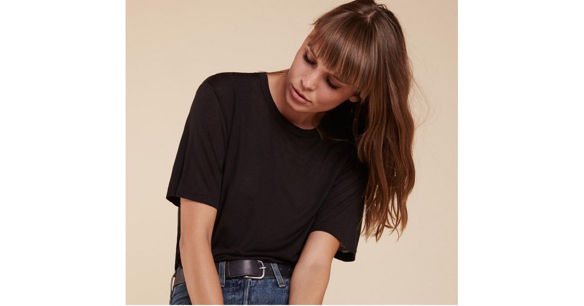 reformation james crop tee