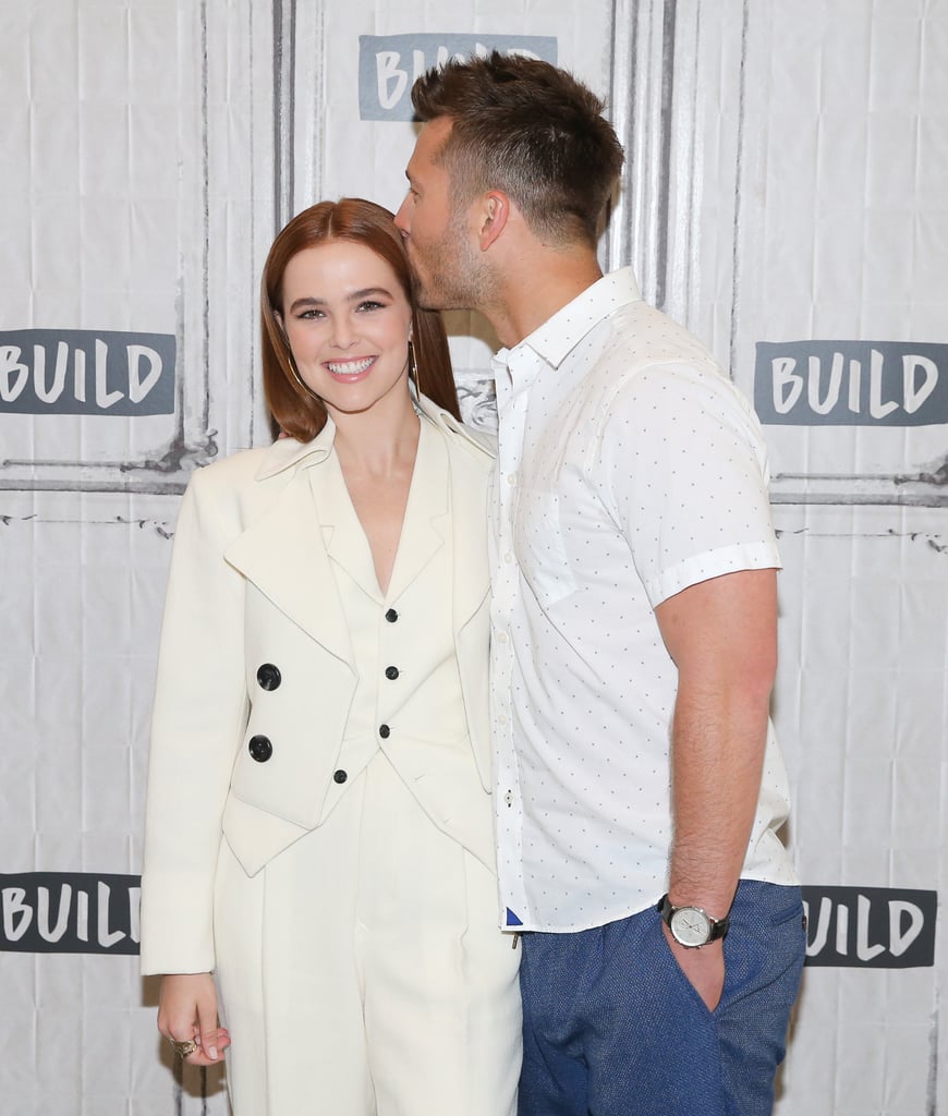 Glen gave her a sweet kiss on the head when they hit the red carpet in June 2018.