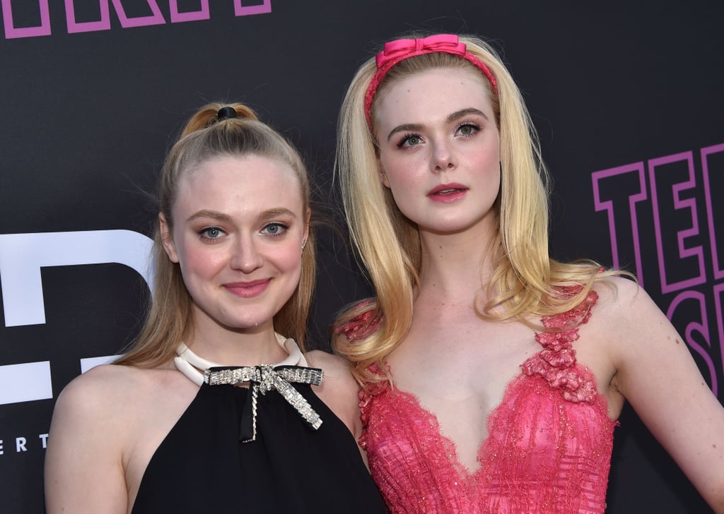 Dakota and Elle Fanning at Teen Spirit Premiere April 2019