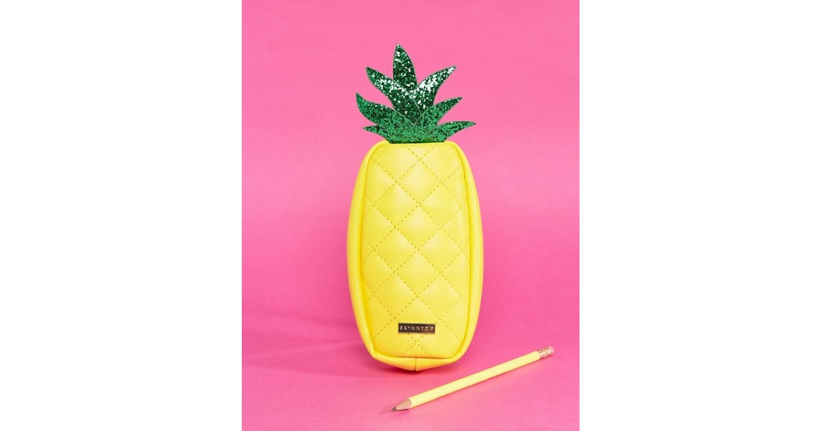 Skinnydip Pineapple Pencil Case Pineapple Desk Accessories POPSUGAR Smart Living Photo 8