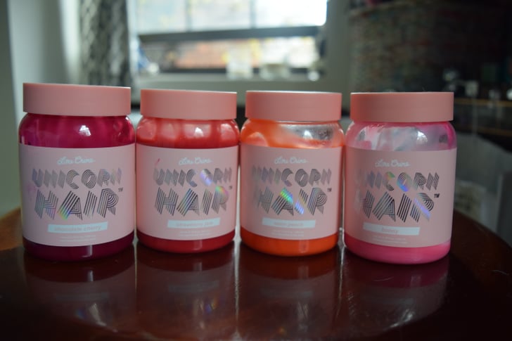 The colors | Lime Crime Rainbow Hair Dye Review | POPSUGAR Beauty Photo 3