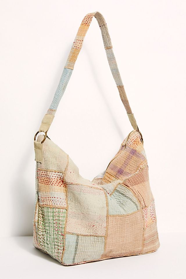 Free People Vienna Upcycled Patchwork Tote