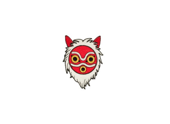 Cape Afvist energi Princess Mononoke Mask Fully Embroidered Patch ($14) | You'll Want Every  Single One of These Miyazaki-Inspired Gifts | POPSUGAR Tech Photo 49