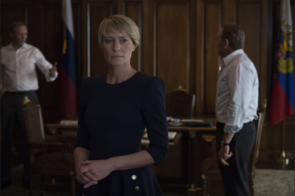 Claire doesn't look too happy.