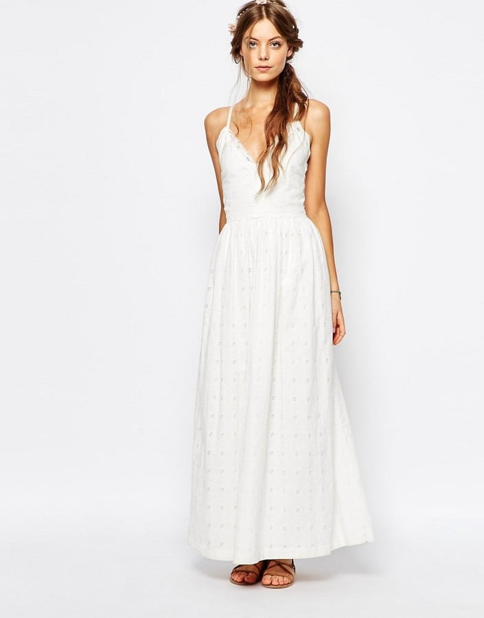 white brunch dress