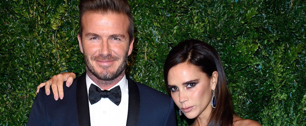 Victoria and David Beckham Family Anniversary Photo