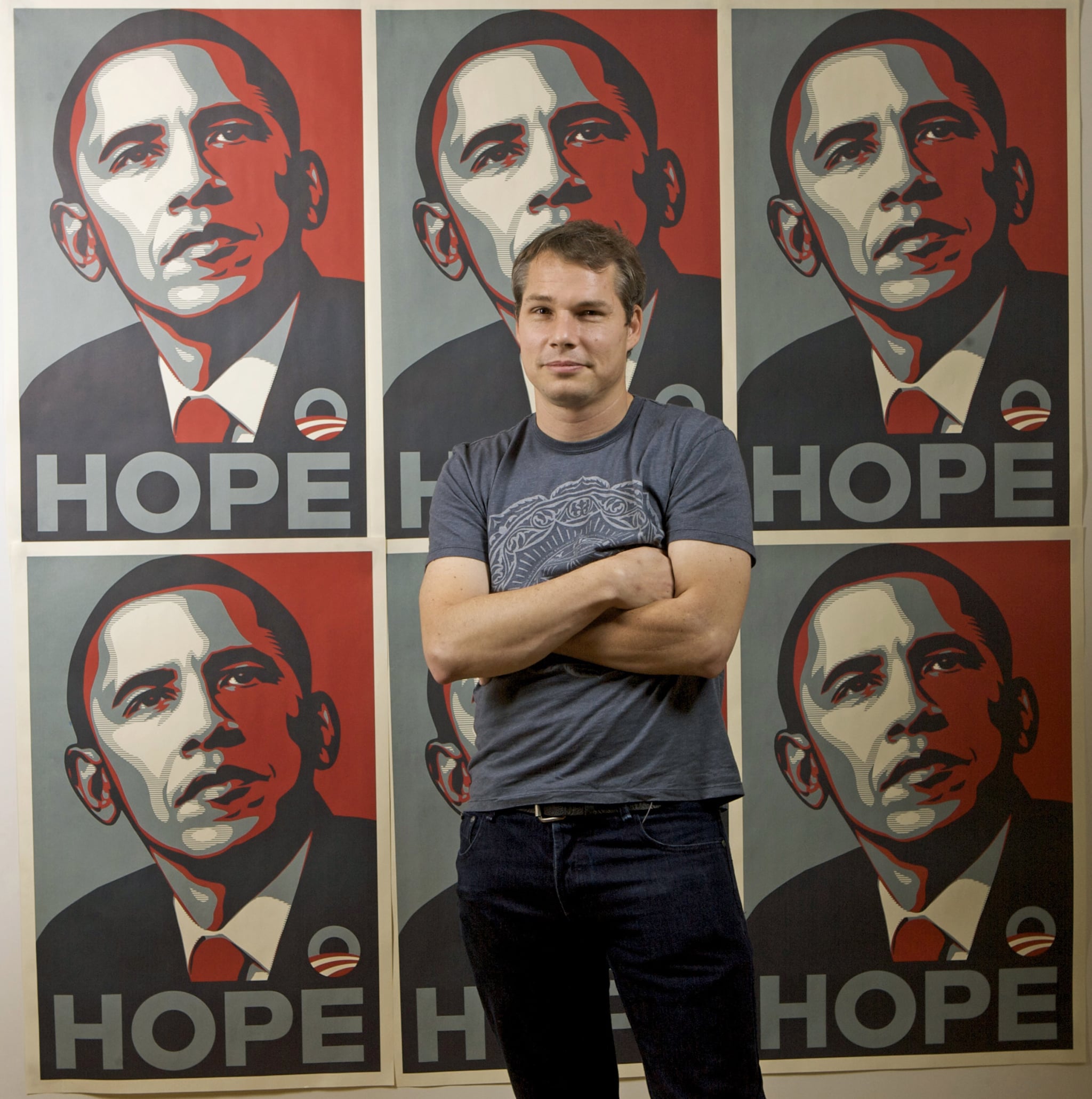 shepard fairey poster maker