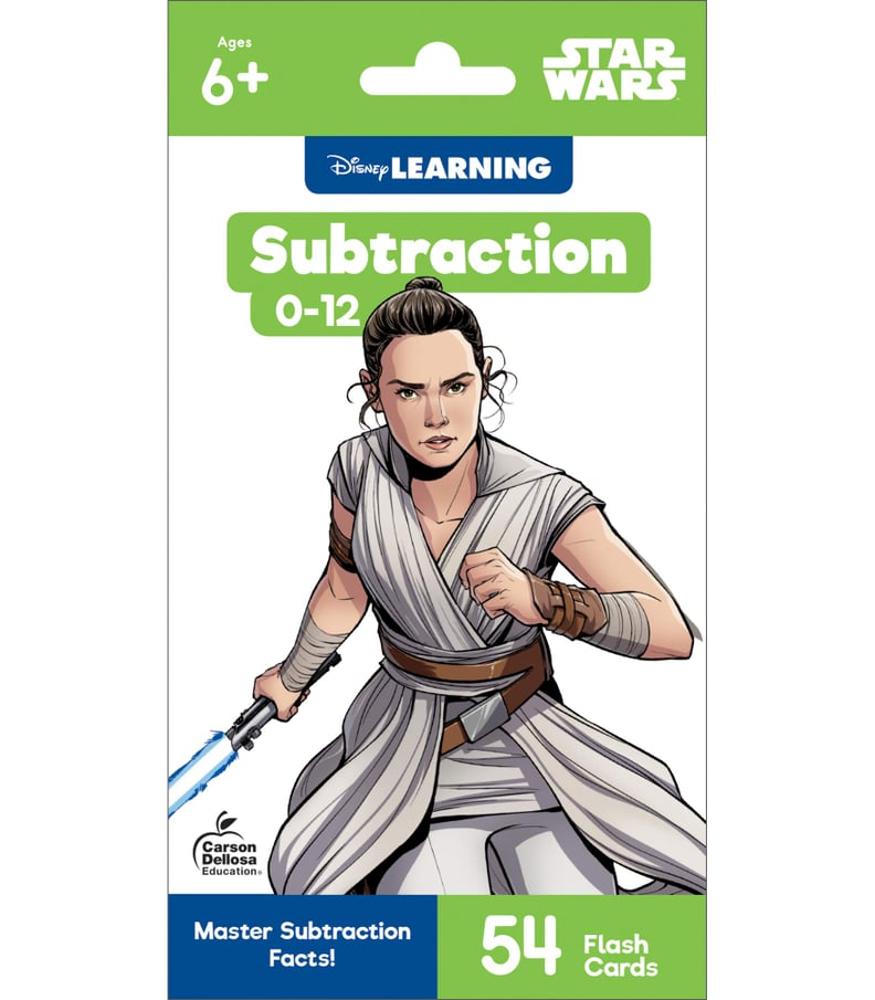 Disney Learning – Subtraction 0–12 Flash Cards, Star Wars, Ages 6+