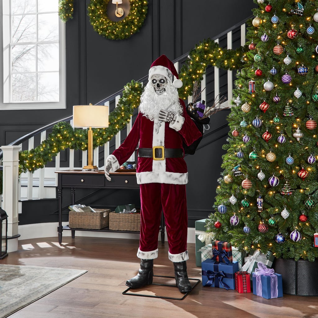 Shop Home Depot's Skeleton Santa Claus