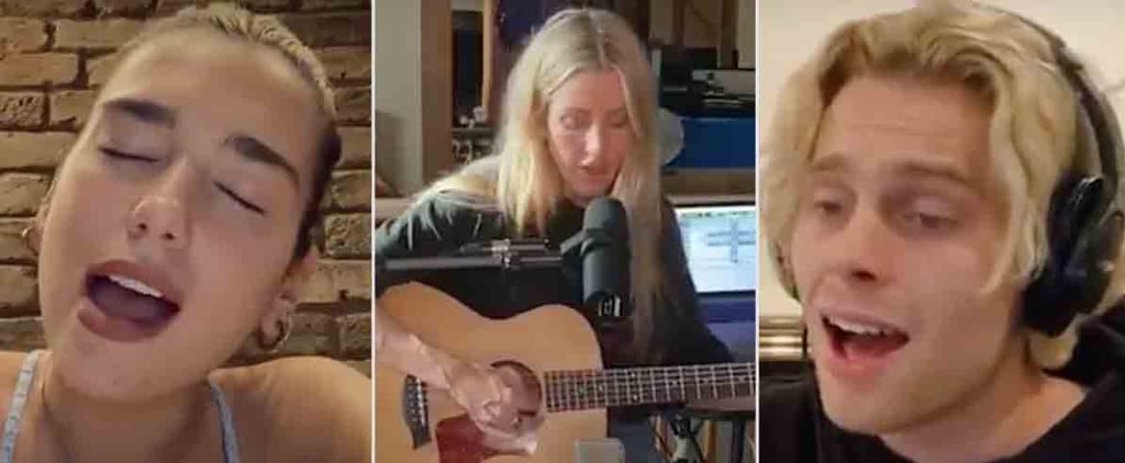 Dua Lipa, Luke Hemmings, and More Stars Join Together For Moving Foo Fighters Cover
