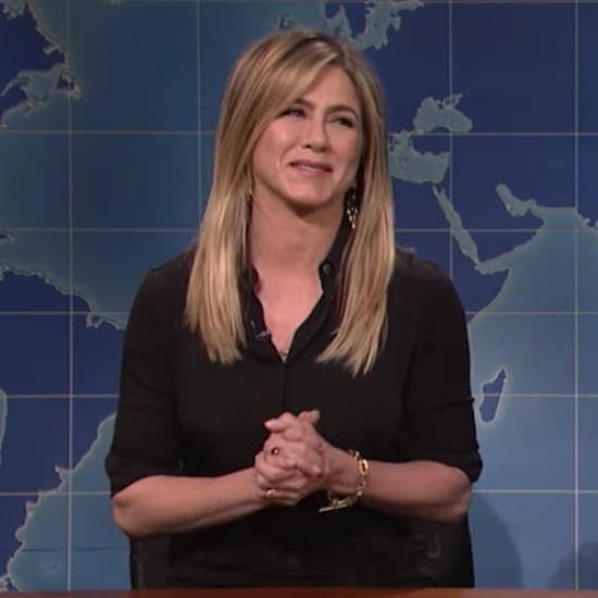 Jennifer Aniston Rachel Green Impression on SNL 2016